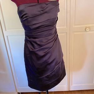 David’s Bridal Purple Dress